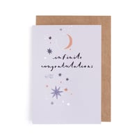 Image 1 of Infinite Congratulations Card by Sister Paper Co.