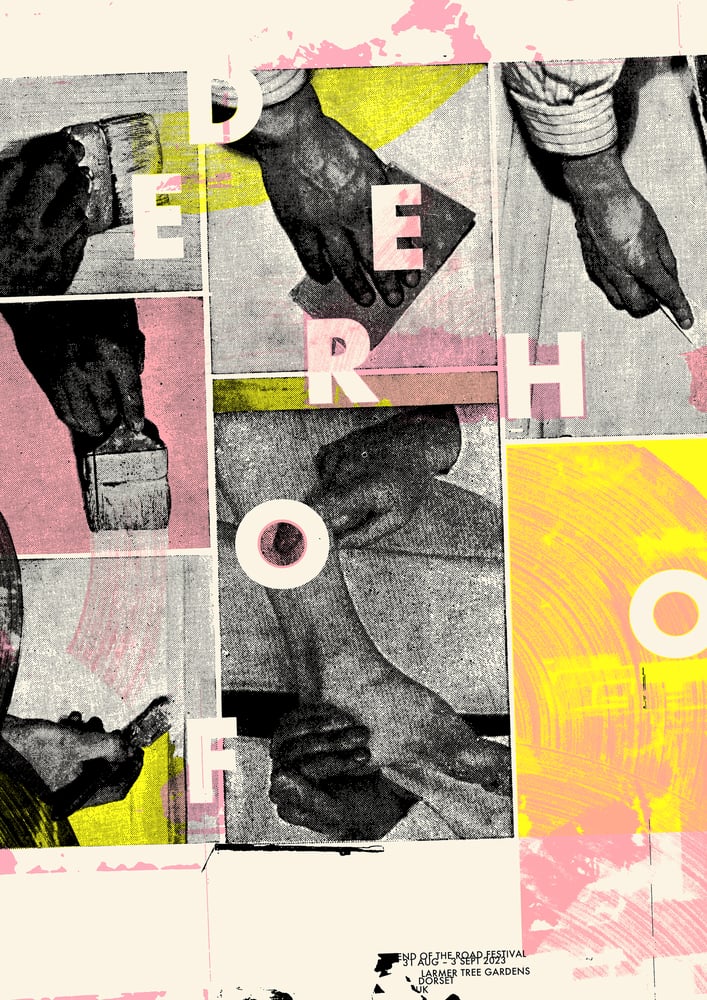 Image of DEERHOOF Poster - End of the Road Festival 2023