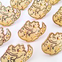 Image 2 of Eyelash Viper - Tiny Reptile Enamel Pins