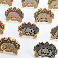 Image 2 of Alligator Snapping Turtle - Tiny Reptile Enamel Pins