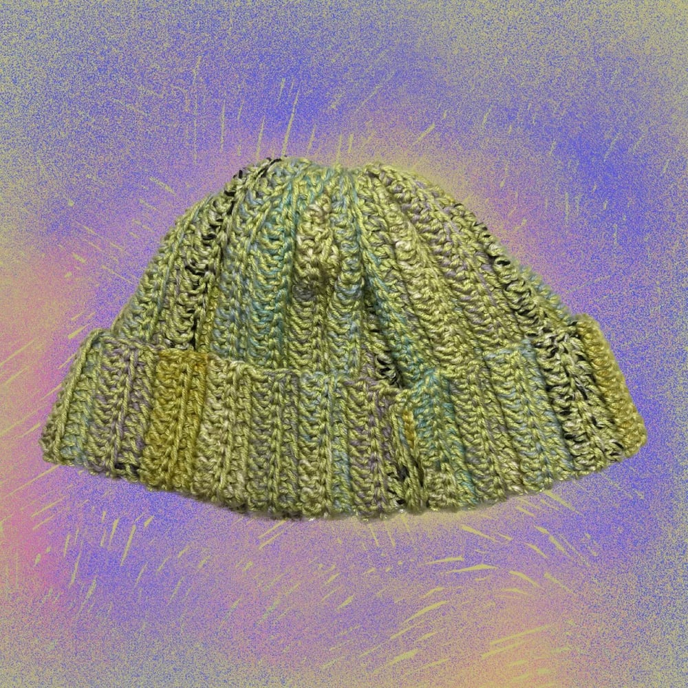 Image of Crocheted beanie 32