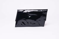 Image 2 of  Patent Leather Asymmetrical Clutch