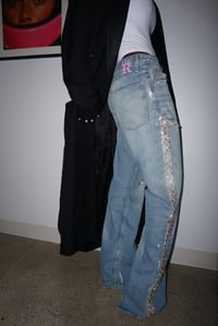Image 5 of Crystal Tuxedo Jeans 