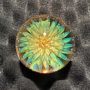 Image 4 of Yellow/Green Air Trap Marble