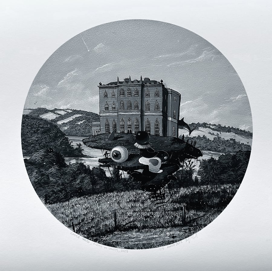 Image of 'Castle Ward' print by RONCH