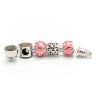 Image 3 of Pink Skull Metal Tobacco Smoking Bowl These Girly Pipes Are adorable! Lightweight 