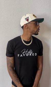 Highly Favored Black T-shirt