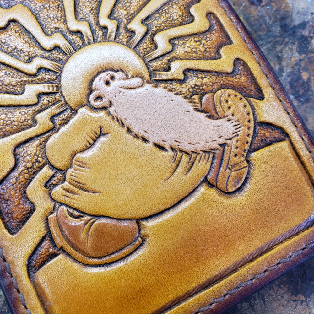 Image of Mr Natural / 13 PB Basket Weave Billfold 