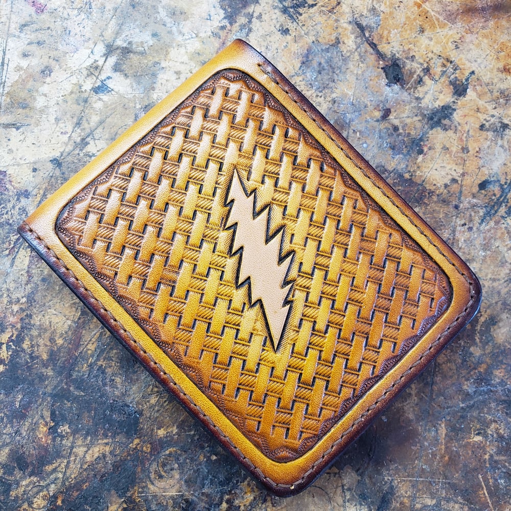 Image of Mr Natural / 13 PB Basket Weave Billfold 