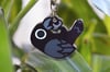 Hanging Crow Charm - 1.5" Acrylic