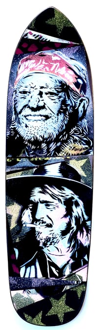 Image 1 of Willie and Waylon Gripped collector deck