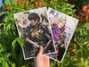 5.8x8.5" Wenclair "Knights" Print Set