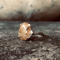 Image 2 of Aurelia Red & Gold Rutilated Quartz Ring