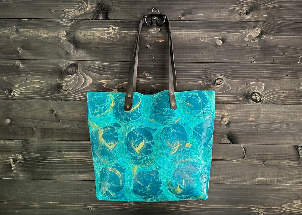 Image of The Birch Tote - Aqua