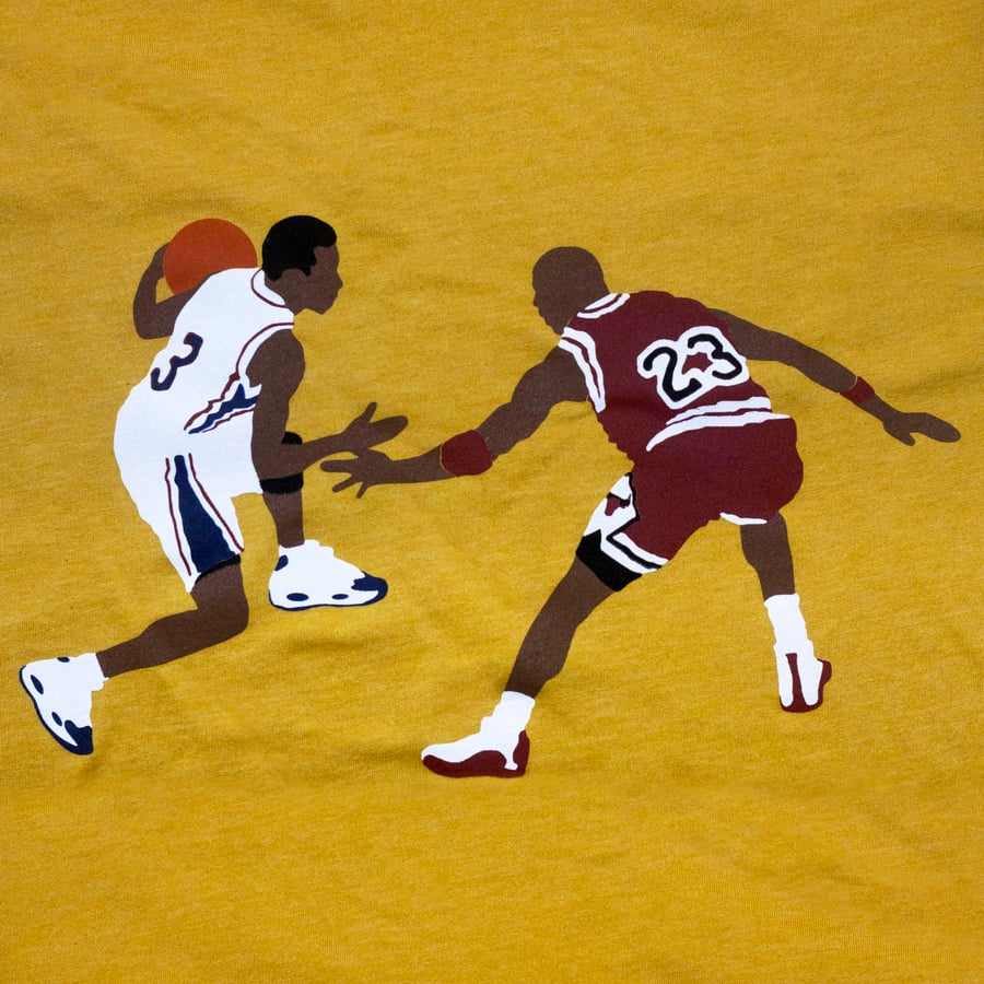 Image of ‘IVERSON CROSSES JORDAN’ TShirt