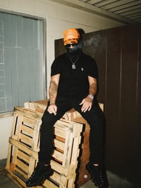 Image 4 of ROYALZ TRUCKER HAT ORANGE CAMO