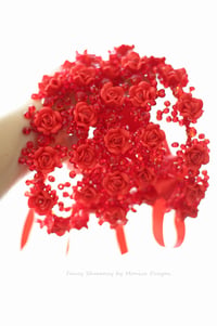 Image 5 of Regal deluxe ceramic roses headband