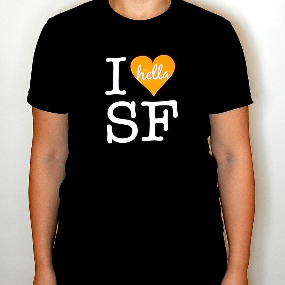 I Hella Heart SF (black) / 4fifteen clothing