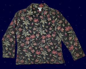 Black Floral Jacket