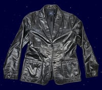 Image 1 of Vintage Gap Leather Blazer