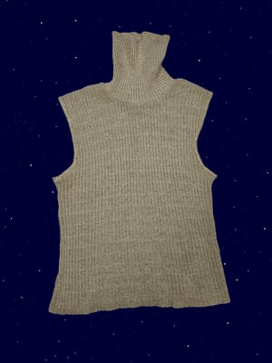 Biege Sparkly Vest