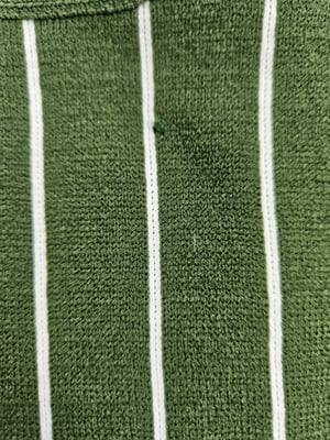 Olive Striped Vest