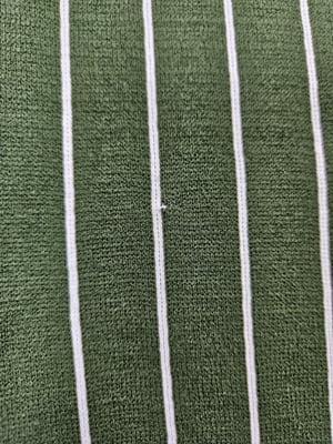 Olive Striped Vest