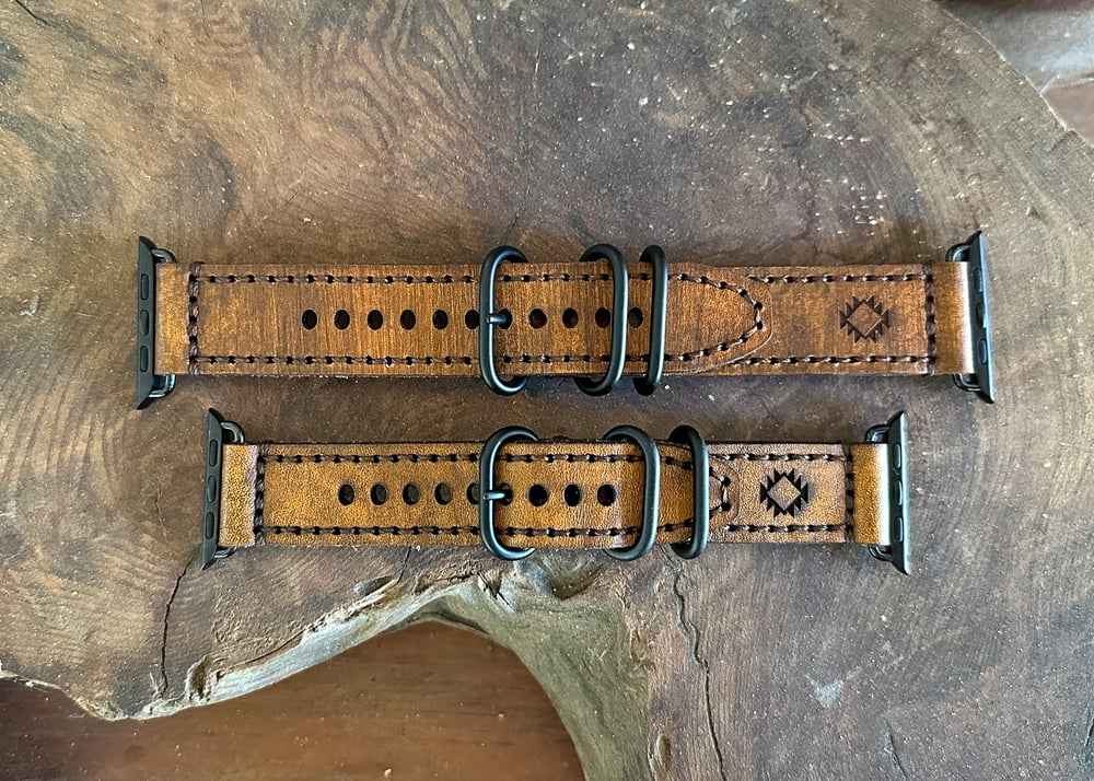 Image of Leland Apple Watch Band - Tan