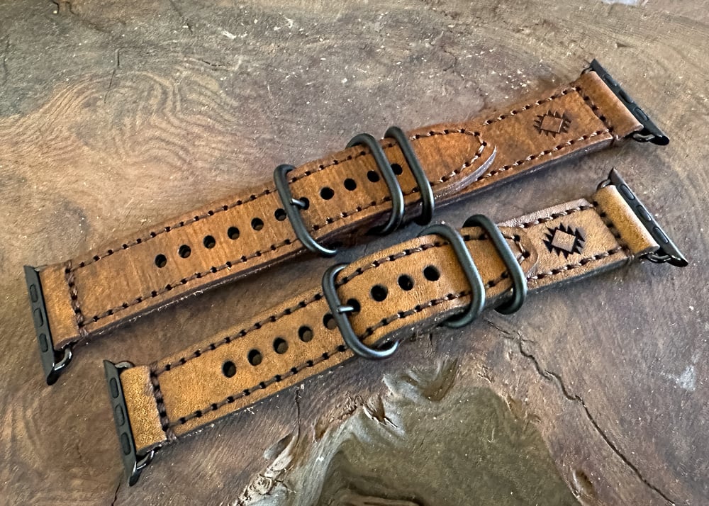 Image of Leland Apple Watch Band - Tan