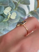 Image 4 of Boulder Opal Dots Gold Ring