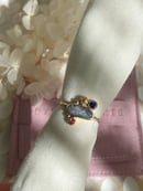 Image 1 of Boulder Opal Dots Gold Ring