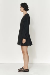 Image 2 of marle theresa dress black