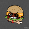 Majiburger Acrylic Charm