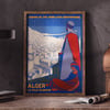 Alger la ville blanche | Roger Broders | 1920 | Vintage Travel Poster | Wall Art Print | Home Decor