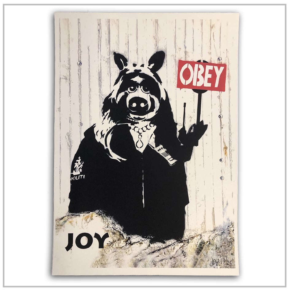 Image of OBEY  A3   (30x40 cm)