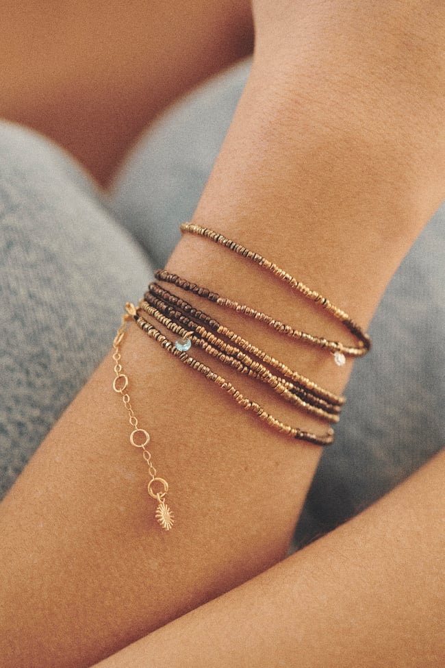 NEW CHOUCHOU COLLIER RHODOLITE 