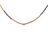 NEW CHOUCHOU COLLIER RHODOLITE 