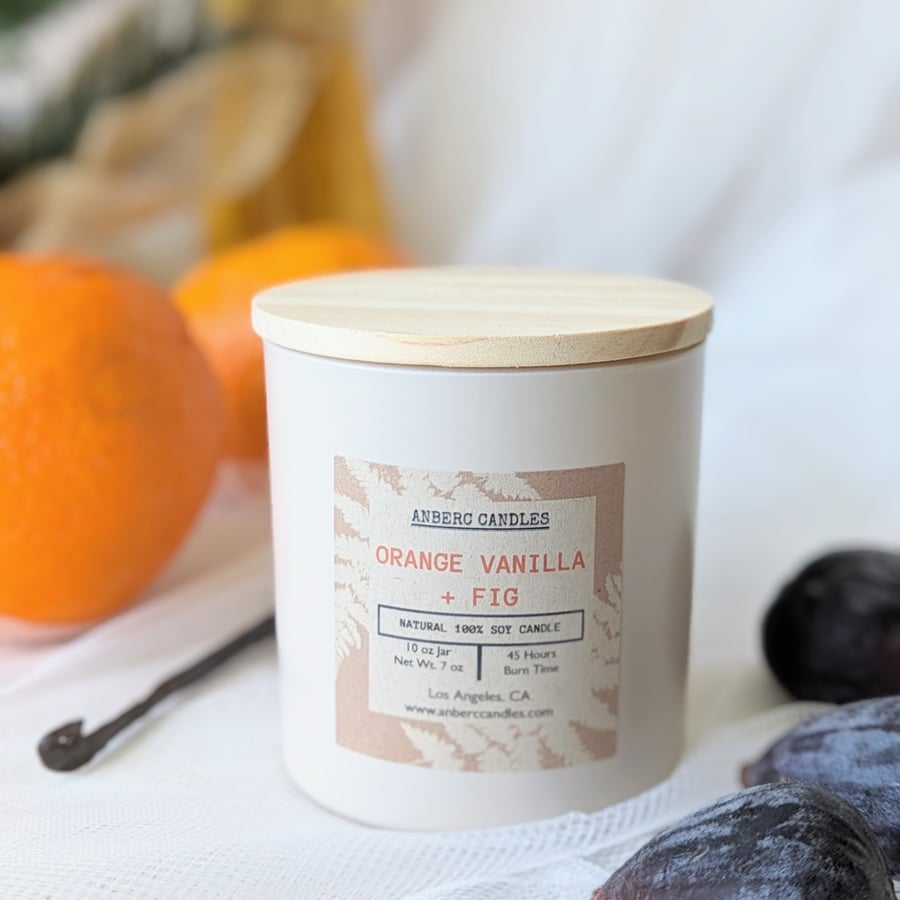 Image of ORANGE VANILLA + FIG