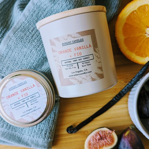 Image of ORANGE VANILLA + FIG