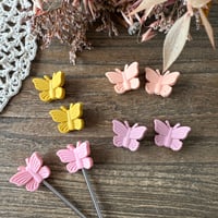 Image 2 of Protège-pointes pour aiguilles à tricoter : papillons