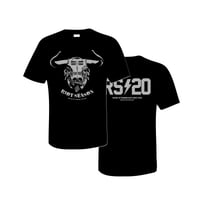 Image 1 of Ozzy Bull Tee (Black/Silver)