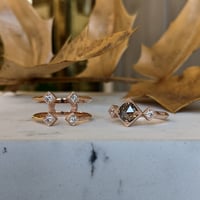 Image 3 of Celeste Rosalee Ring Set