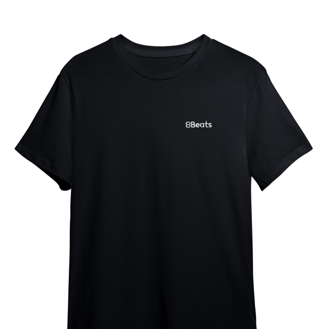 Black 8Beats Tee