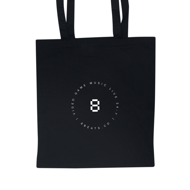 Black 8Beats Tote Bag