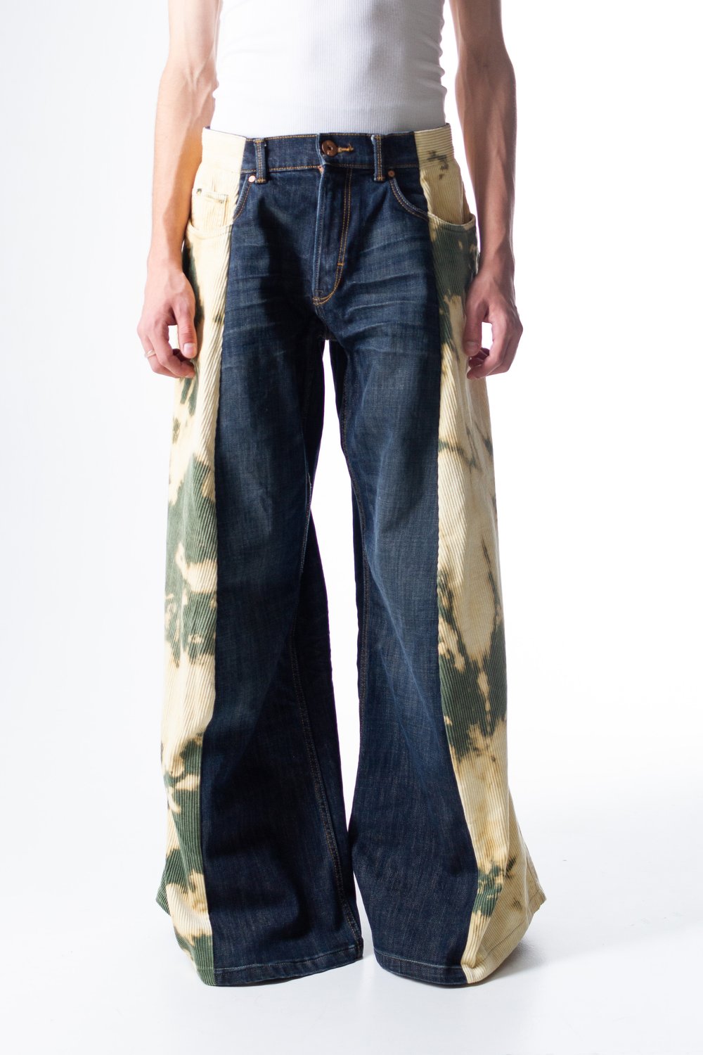 Image of RECONSTRUCTED PANTS 1 