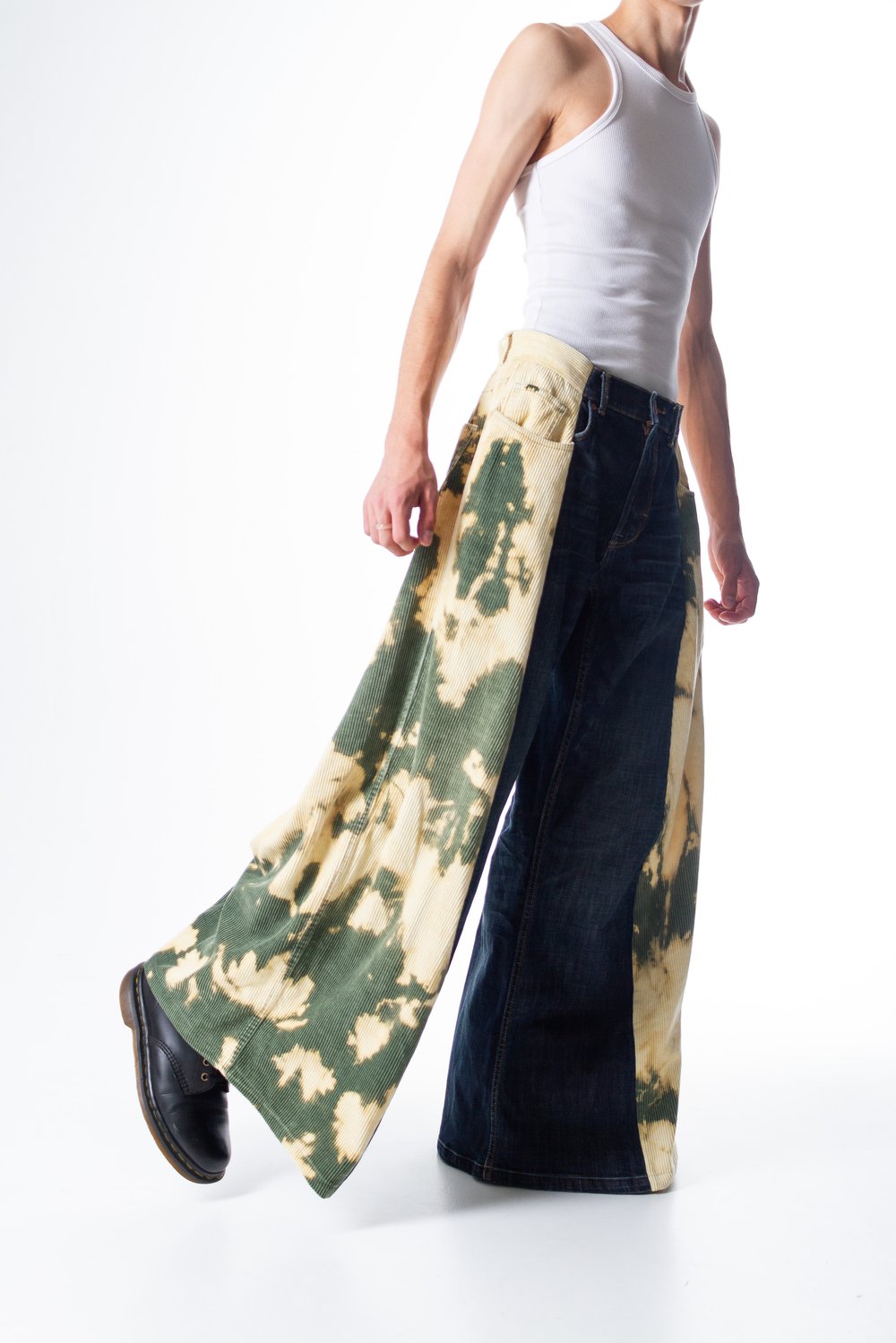 Image of RECONSTRUCTED PANTS 1 