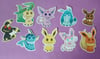 Eeveelution Mimi Stickers