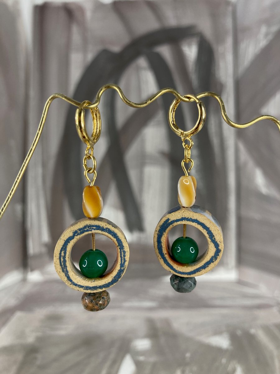 Image of Sheherezade - Pirouette earrings