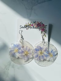 Image 2 of Larkspur on Capiz Shells