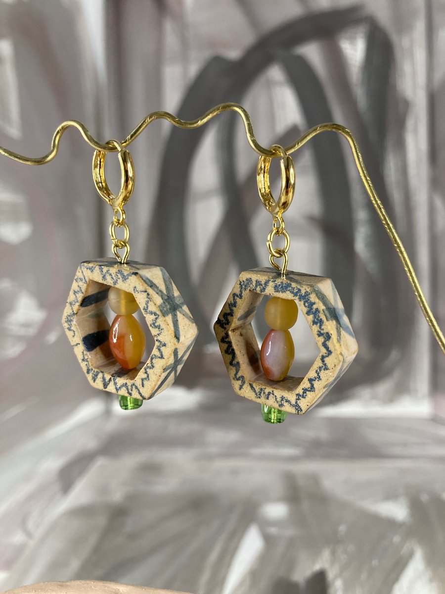 Image of Kawai - Pirouette earrings 